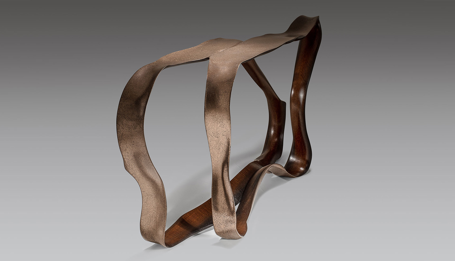 Marc Fish Mokume-gane Console Table