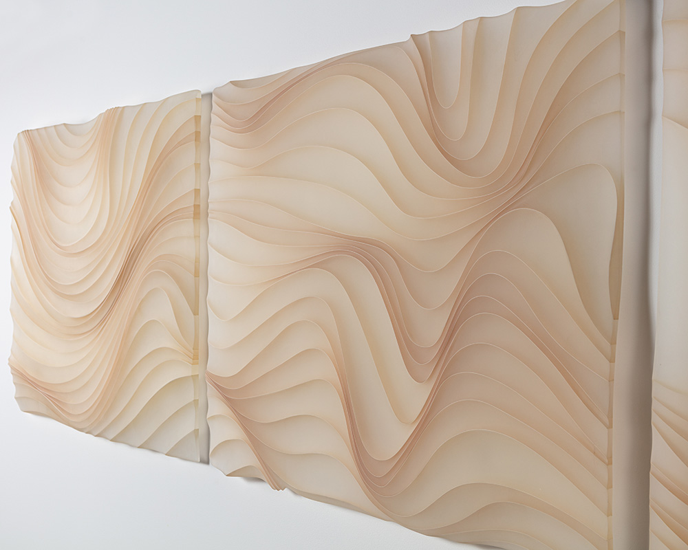 Marc Fish Ethereal Wall Panels Triptych