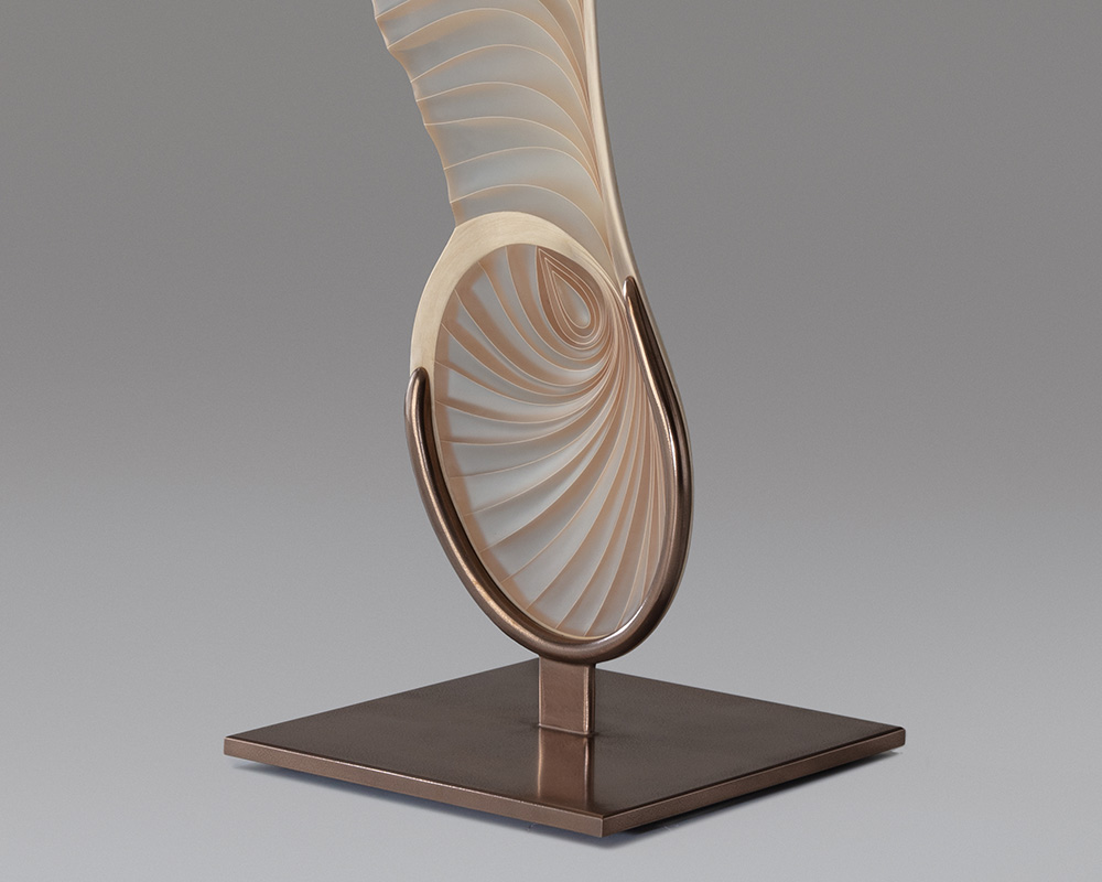 Marc Fish Ethereal Sycamore Seed - bronze stand