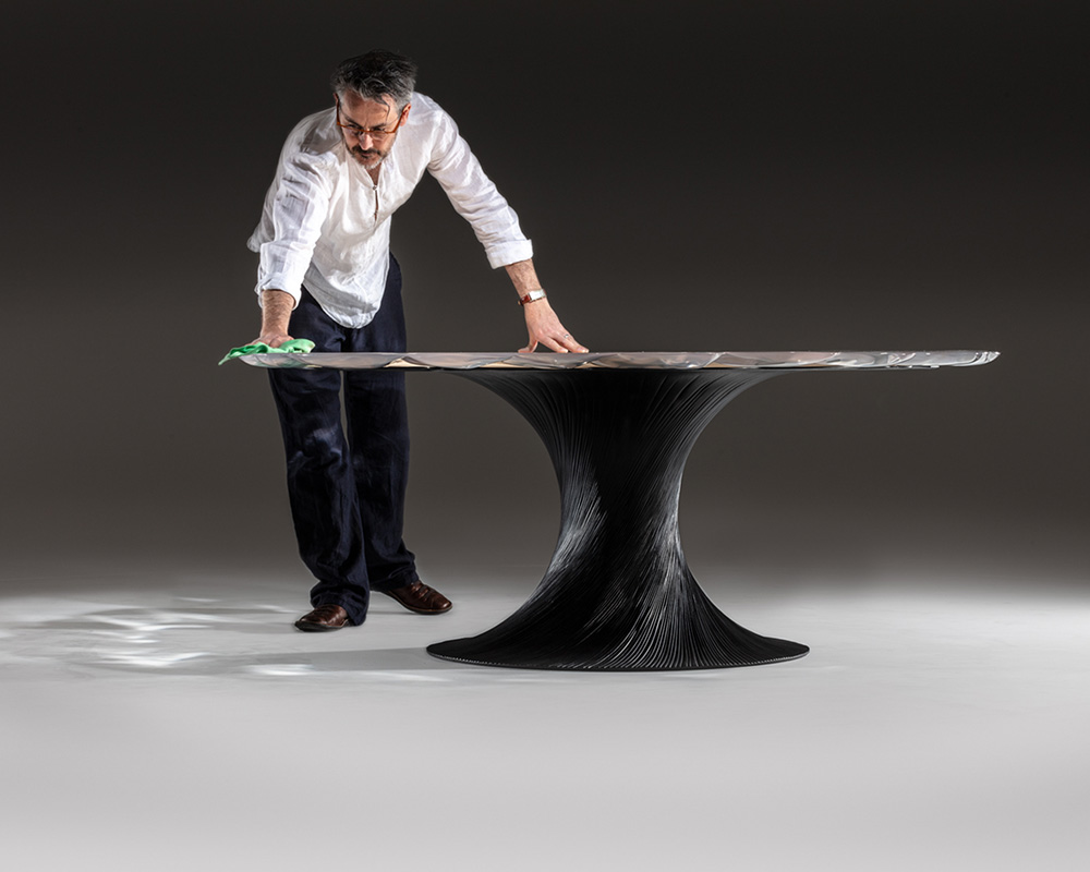 Marc Fish Vortex Centrepiece Table